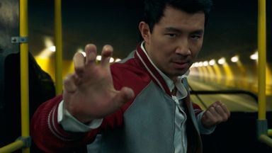 Shang-Chi (Simu Liu) in Marvel Studios' SHANG-CHI AND THE LEGEND OF THE TEN RINGS. Photo courtesy of Marvel Studios. ..Marvel Studios 2021. All Rights Reserved.